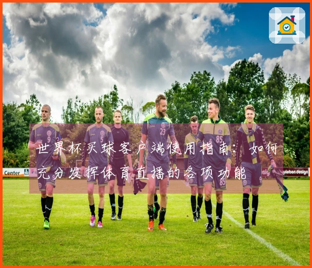 世界杯买球客户端使用指南：如何充分发挥体育直播的各项功能